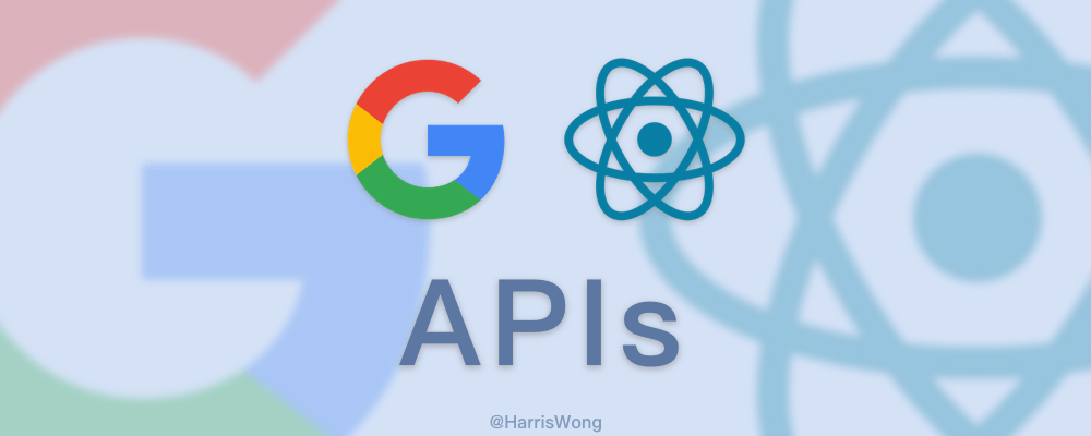 Using Google APIs with React